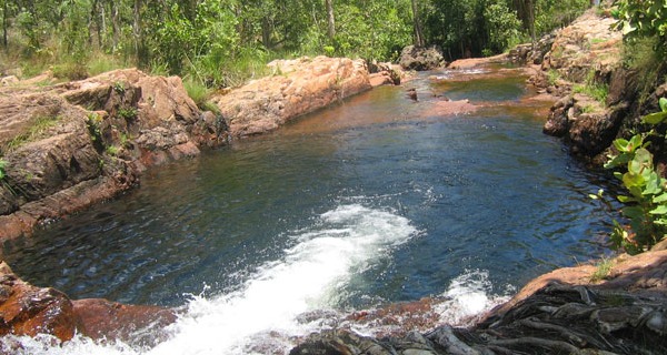 litchfield national park waterfall