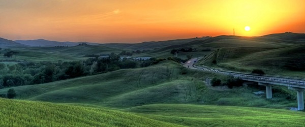 drive your motorhome to tuscany region